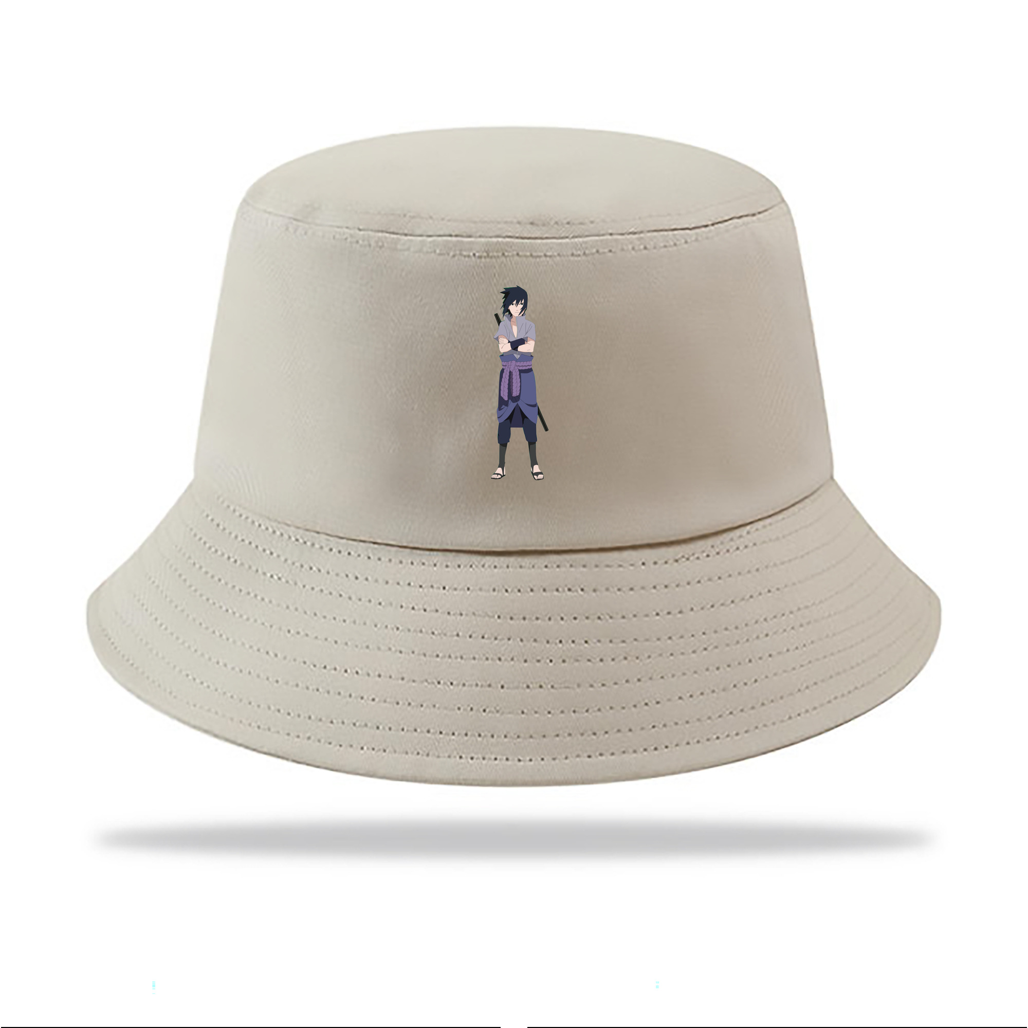（画像用） NARUTO -ナルト- うちは サスケ Uchiha Sasuke アウトドア日除けバケットハット